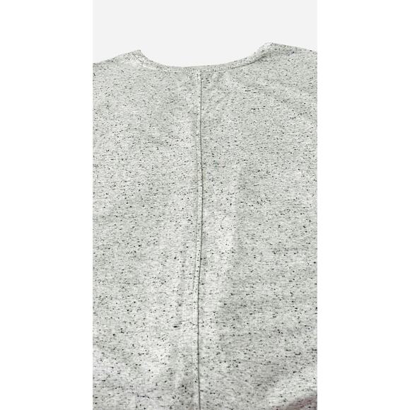 ALFANI DOLMAN CAP SLV PULL-OVER ROUND NECK TOP, WOMENS, XL, GREY WITH FLECKS - Picture 6 of 12